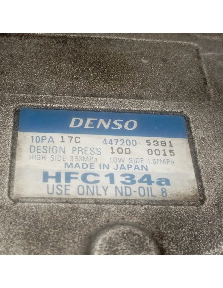 Recambio de compresor aire acondicionado para tata safari referencia OEM IAM 4472005391  