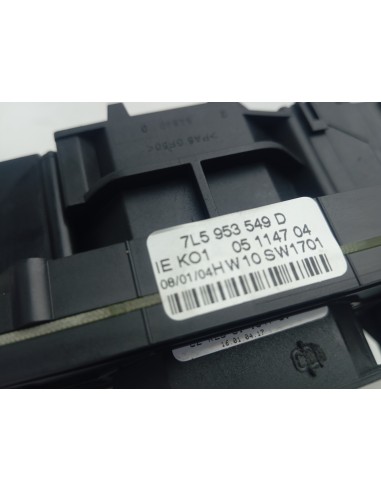 Recambio de mando luces para porsche cayenne (typ 9pa) s referencia OEM IAM 7L5953549D  