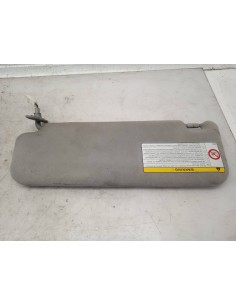 Recambio de parasol derecho para toyota prius (nhw20) 1.5 cat referencia OEM IAM  GRIS  2