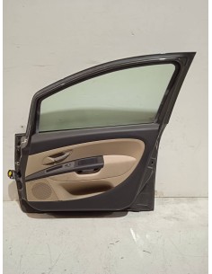Recambio de puerta delantera derecha para fiat linea (110) 1.3 16v jtd cat referencia OEM IAM 51969863 COLOR NEGRO  2