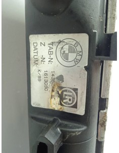 Recambio de radiador agua para bmw serie 3 berlina (e46) 2.0 16v diesel cat referencia OEM IAM 1613090   2
