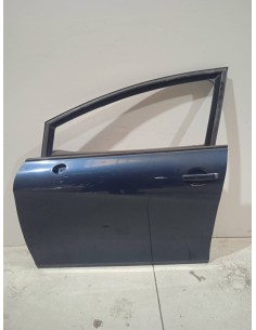 Recambio de puerta delantera izquierda para seat leon (1p1) 2.0 tdi referencia OEM IAM 1P0831055A COLOR AZUL 