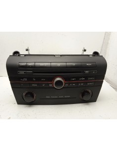 Recambio de sistema audio / radio cd para mazda 3 berlina (bk) 1.6 cd diesel cat referencia OEM IAM BR2B66AR0  