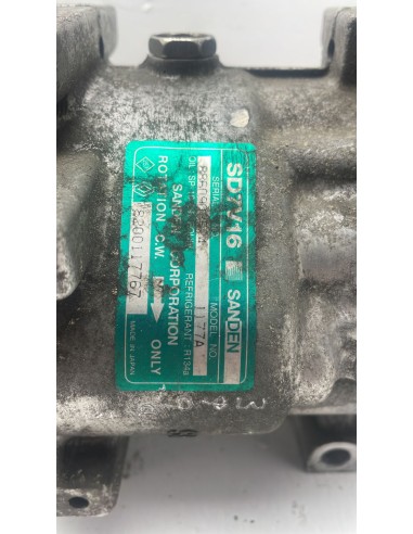 Recambio de compresor aire acondicionado para dacia logan 1.6 cat referencia OEM IAM 8200117767  