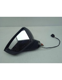 Recambio de retrovisor izquierdo para seat leon st (5f8) reference plus referencia OEM IAM 5F1857507N9B9 COLOR NEGRO 6 PINES