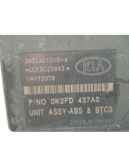 Recambio de abs para kia carens (un) 2.0 crdi referencia OEM IAM 0K2FD437A0  