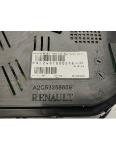 Recambio de cuadro instrumentos para renault megane iii berlina 5 p dynamique referencia OEM IAM 248100054R   2
