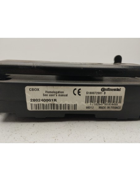 Recambio de modulo electronico para renault megane iii berlina 5 p dynamique referencia OEM IAM 280240001R  