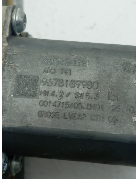 Recambio de elevalunas trasero derecho para peugeot 308 gt pack referencia OEM IAM 9678189980  