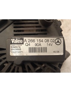 Recambio de alternador para mercedes-benz clase a (w169) 1.5 cat referencia OEM IAM A2661540802   2