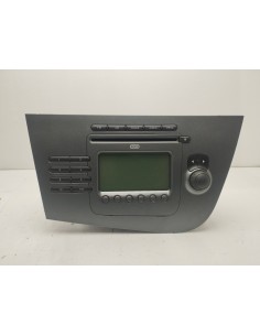 Recambio de sistema audio / radio cd para seat leon (1p1) 1.9 tdi referencia OEM IAM 1P1035186B  