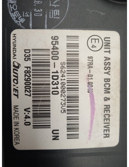 Recambio de modulo electronico para kia carens (un) 2.0 crdi referencia OEM IAM 954001D310  