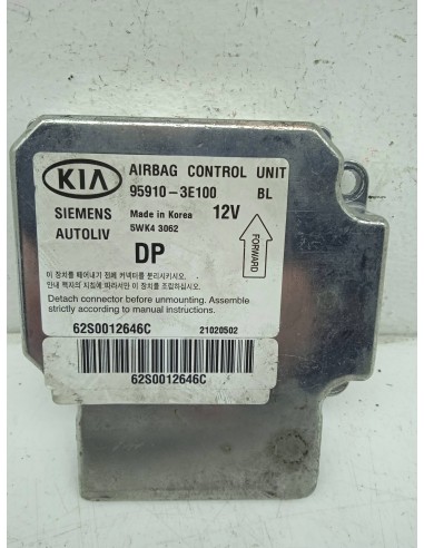 Recambio de centralita airbag para kia sorento 2.5 crdi cat referencia OEM IAM 959103E100  