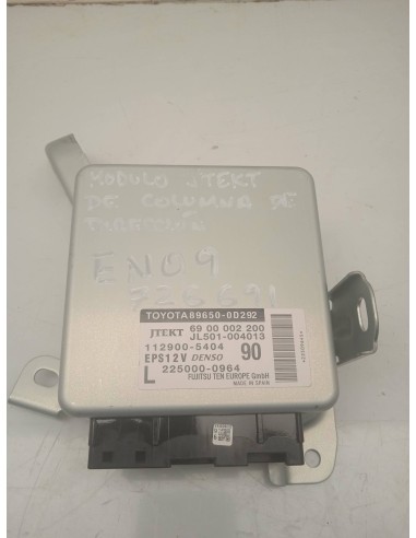 Recambio de modulo electronico para toyota yaris referencia OEM IAM 896500D292  