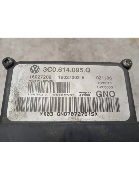 Recambio de abs para volkswagen passat berlina (3c2) 2.0 tdi referencia OEM IAM 3C0614095Q  