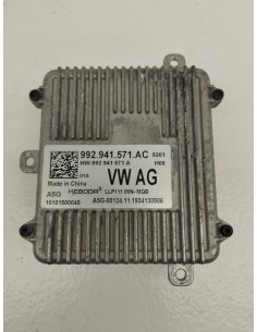 Recambio de centralita faros xenon para volkswagen t-cross sport referencia OEM IAM 992941571AC  