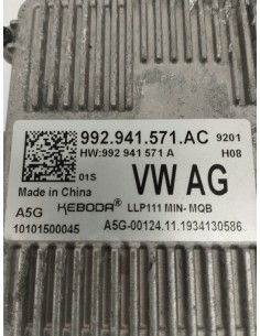 Recambio de centralita faros xenon para volkswagen t-cross sport referencia OEM IAM 992941571AC   2