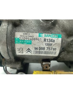 Recambio de compresor aire acondicionado para peugeot 207 urban referencia OEM IAM 9659875780   2