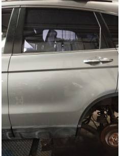 Recambio de puerta trasera izquierda para honda cr-v (re) elegance referencia OEM IAM 67550SWAA00ZZ COLOR GRIS 