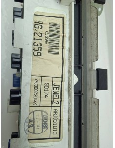 Recambio de cuadro instrumentos para mg serie 25 (rf) 1.8 cat referencia OEM IAM RG_25359 AR0051010  2