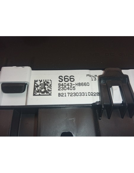 Recambio de cuadro instrumentos para kia rio (yb) drive referencia OEM IAM 94043H8660  