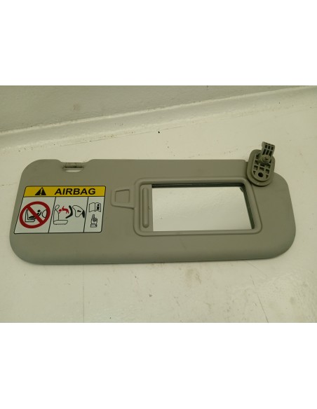 Recambio de parasol derecho para kia rio (yb) drive referencia OEM IAM 85220H8060BF3  