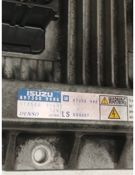 Recambio de centralita motor uce para opel meriva cosmo referencia OEM IAM 8973509486  