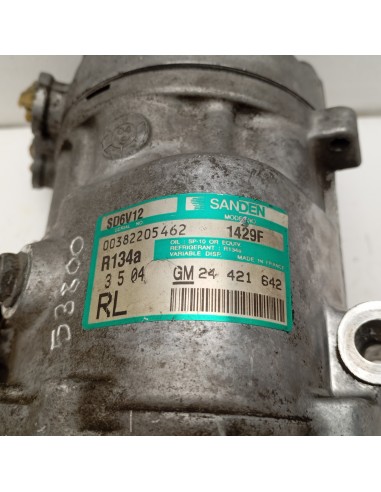 Recambio de compresor aire acondicionado para opel meriva cosmo referencia OEM IAM SD6V121429F  