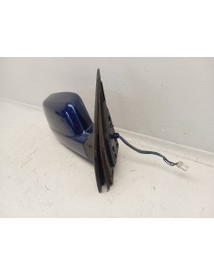 Recambio de retrovisor derecho para nissan x-trail (t30) comfort referencia OEM IAM K63019H112 COLOR AZUL 5 PINES 2