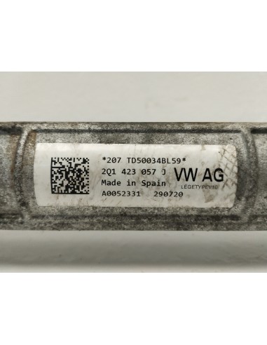 Recambio de cremallera direccion para volkswagen t-cross sport referencia OEM IAM 2Q1423057J  