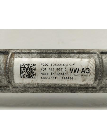 Recambio de cremallera direccion para volkswagen t-cross sport referencia OEM IAM 2Q1423057J  