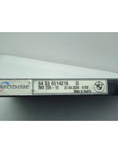 Recambio de condensador a/a para bmw x5 (e53) 3.0 24v turbodiesel cat referencia OEM IAM 64536914216   2