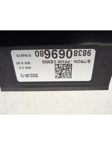 Recambio de modulo electronico para ds 3 crossback so chic referencia OEM IAM 9838069680  