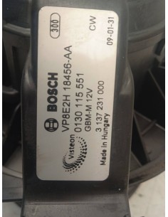 Recambio de motor calefaccion para ford fiesta (cb1) 1.6 tdci cat referencia OEM IAM VP8E2H18456AA   2
