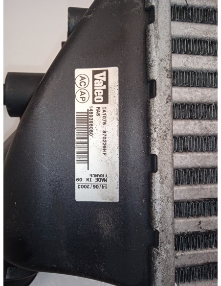 Recambio de intercooler para peugeot 807 sv referencia OEM IAM 1489396080  