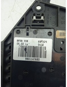Recambio de modulo electronico para citroën c3 tonic referencia OEM IAM 9801147680 CONTROL BATERIA  2