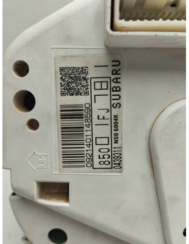 Recambio de cuadro instrumentos para subaru xv executive referencia OEM IAM 85003FJ78  