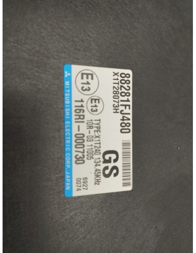 Recambio de modulo electronico para subaru xv executive referencia OEM IAM 88281FJ480  