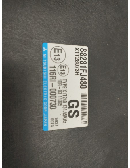 Recambio de modulo electronico para subaru xv executive referencia OEM IAM 88281FJ480  
