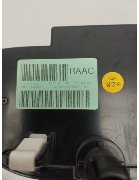 Recambio de mando climatizador para kia carens ( ) emotion referencia OEM IAM 97250A4AA0CA  