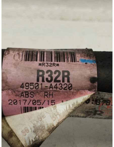 Recambio de transmision delantera derecha para kia carens ( ) emotion referencia OEM IAM 49501A4320  