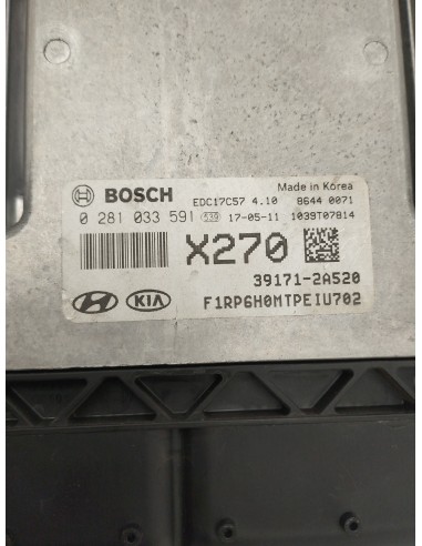 Recambio de centralita motor uce para kia carens ( ) emotion referencia OEM IAM 391712A520  