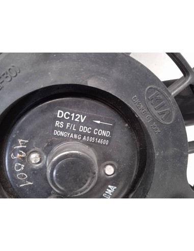 Recambio de electroventilador para kia carens 2.0 turbodiesel cat referencia OEM IAM A00514600  