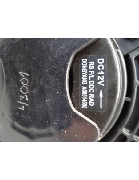 Recambio de electroventilador para kia carens 2.0 turbodiesel cat referencia OEM IAM A00514500  