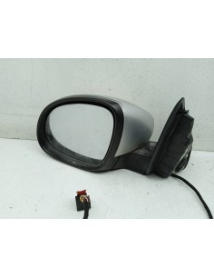Recambio de retrovisor izquierdo para skoda yeti edition outdoor referencia OEM IAM 5L0857933 COLOR PLATA 9 PINES Y INTERMITENTE