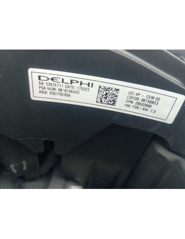 Recambio de volante para citroën c4 grand picasso shine referencia OEM IAM 98167464ZD  