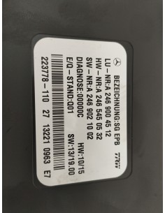 Recambio de modulo electronico para mercedes-benz clase cla (w117) cla 200 cdi (117.301) referencia OEM IAM A2469004512   2