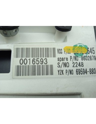 Recambio de cuadro instrumentos para volvo s40 berlina referencia OEM IAM 30710071 0016593 