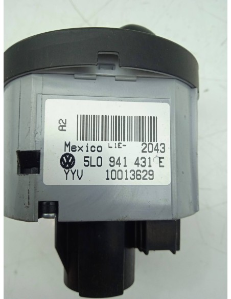 Recambio de mando luces para skoda yeti edition outdoor referencia OEM IAM 5L0941431E  