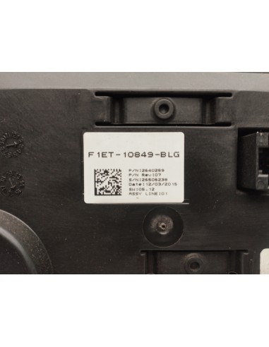 Recambio de cuadro instrumentos para ford focus lim. (cb8) 1.6 tdci cat referencia OEM IAM F1ET10849BLG  
